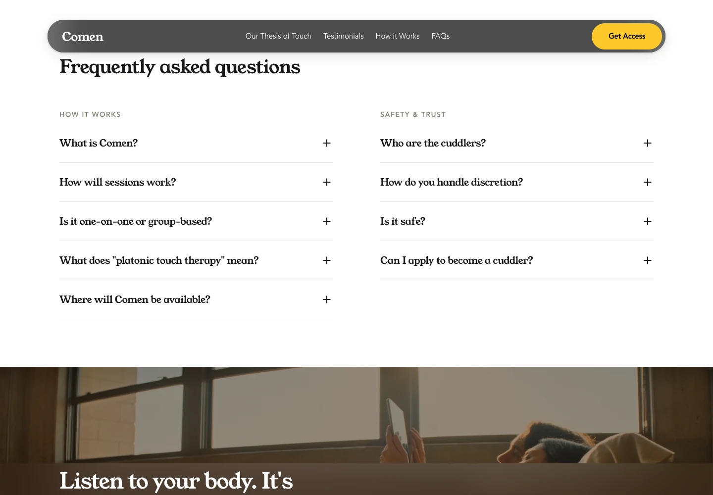 Safety, trust, and frequently asked questions