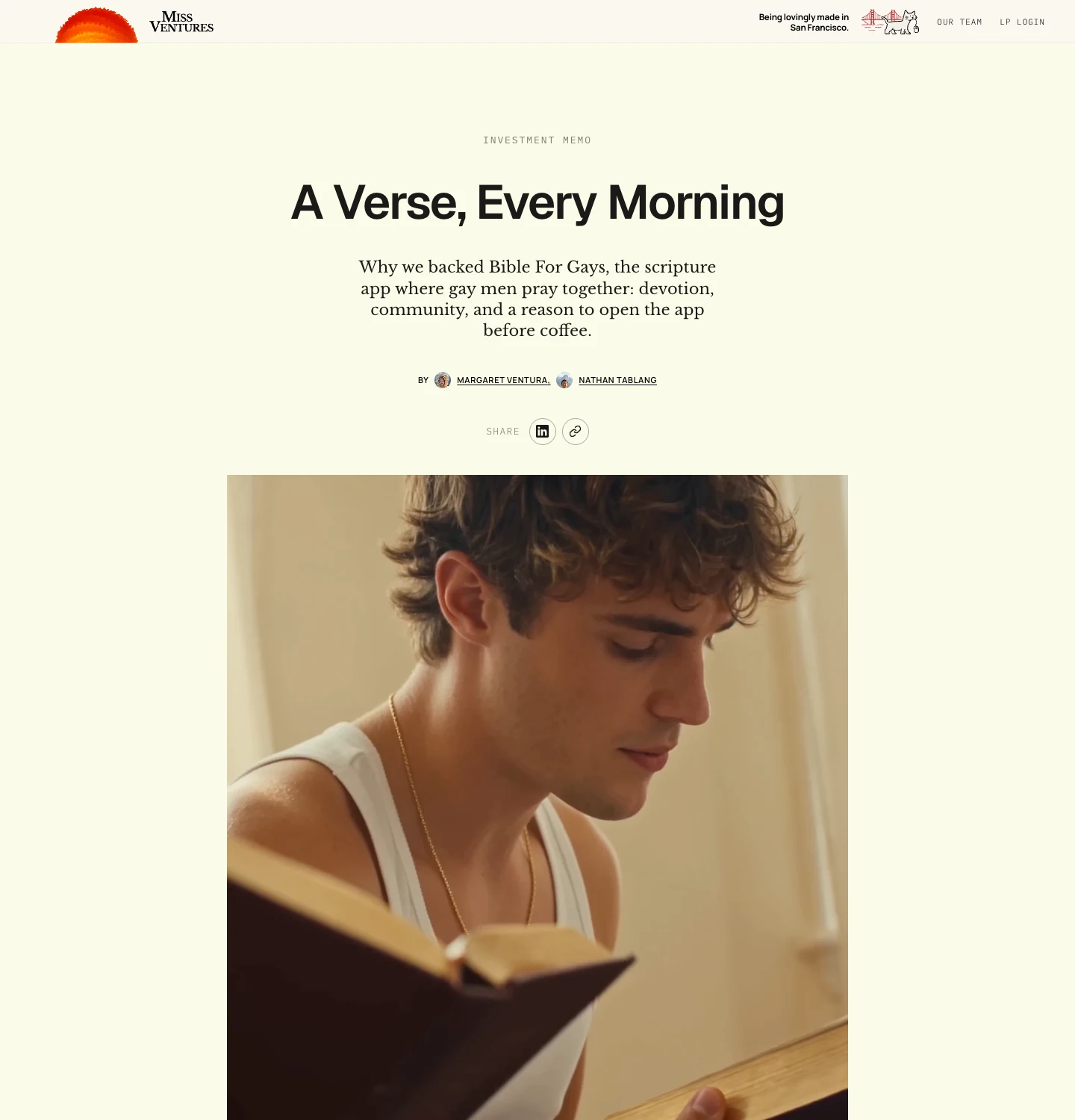 A Verse, Every Morning