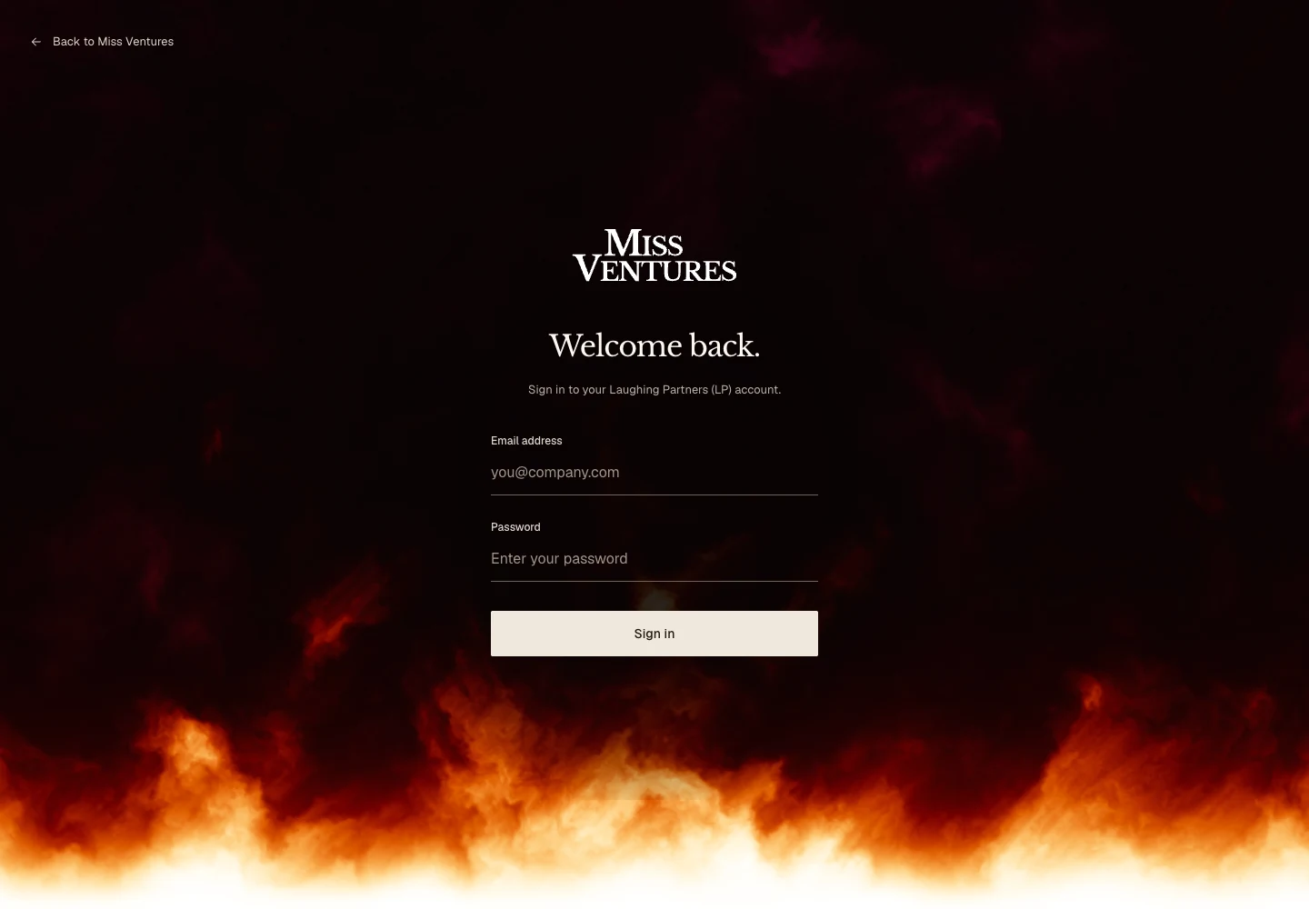 The LP login