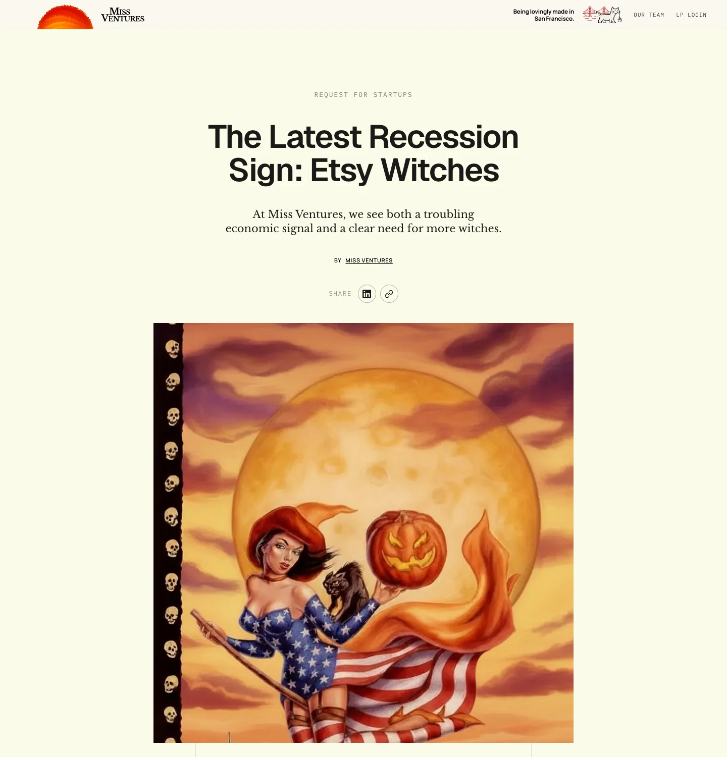 The Latest Recession Sign: Etsy Witches